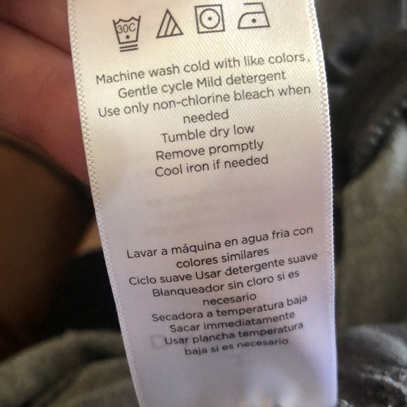 Danskin Soft Hoodie Light Jacket Grey With Pockets Tie Dye Camo Pattern NEW - Picture 11 of 12